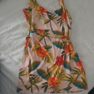 Bar III Multicolor Floral Dress